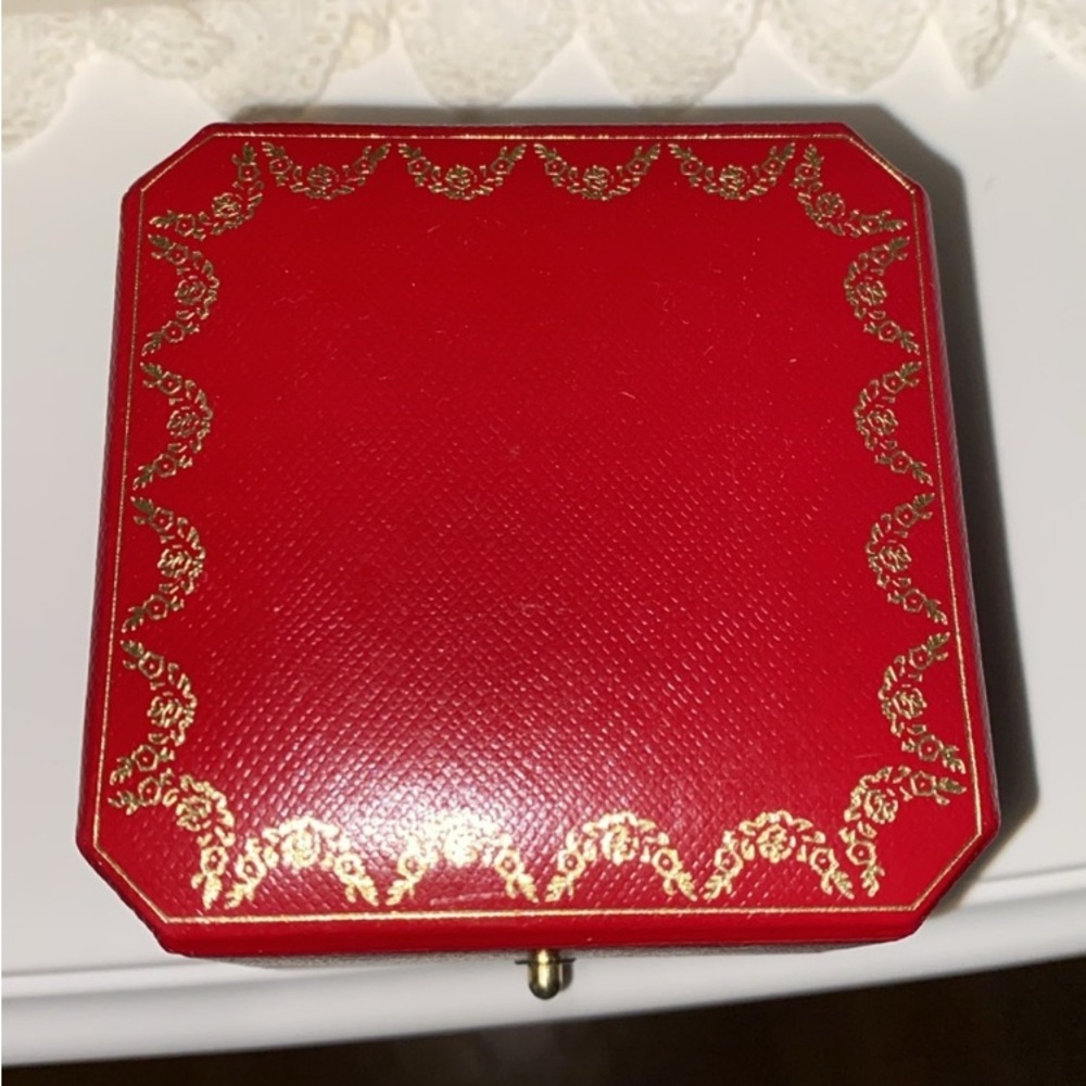 Cartier Red Ring Box